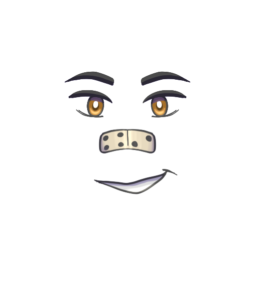 Domino Deckard - Face Roblox classic face