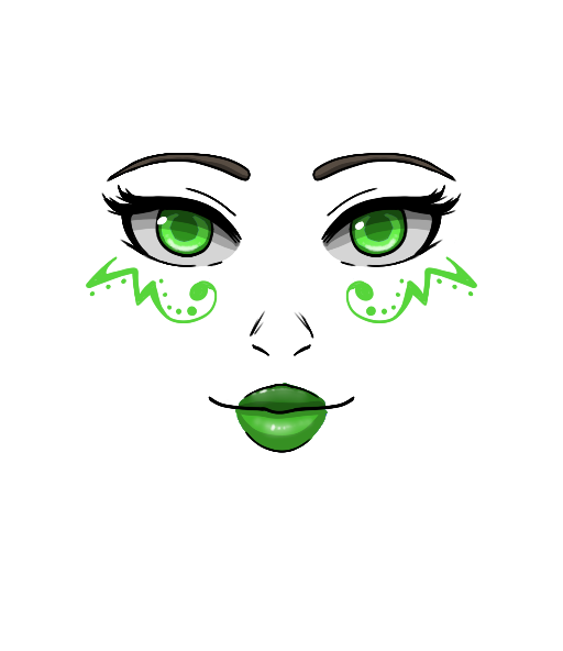 Emerald Archfey Visage Roblox classic face