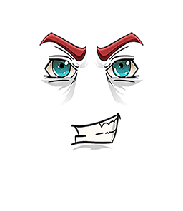 Lobster Warrior Grimace Roblox classic face