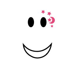 Pink Moonstruck Roblox classic face