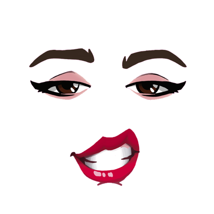Red Lip - Tate Mcrae Roblox classic face