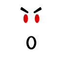 Red RAWR Roblox classic face