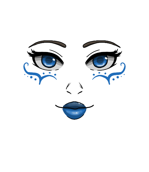Sapphire Archfey Visage Roblox classic face