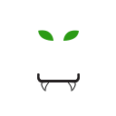 Sneaky Green-eyed Snake Roblox classic face