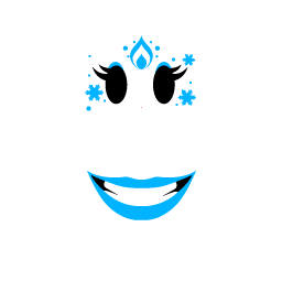 Snow Queen Smile Roblox classic face